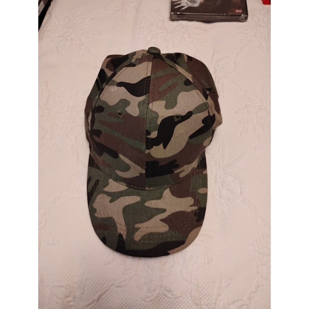 New Camo Cotton Baseball Style Cap Adjustable